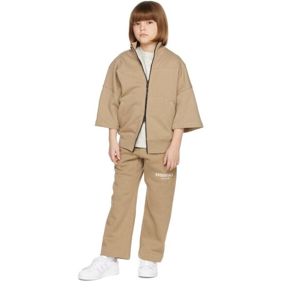 KIDS ESSENTIALS Fear of God Size 12 Top Blouse Zip Up Jacket Sweatshirt - Picture 2 of 11